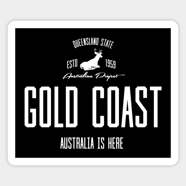 Australia, Gold Coast, Queensland Magnet by NEFT PROJECT